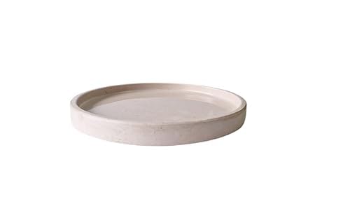 Round Apricena Stone Plate – Elegant Tray for Bathroom, Kitchen or Home Decor | Kalu Creations