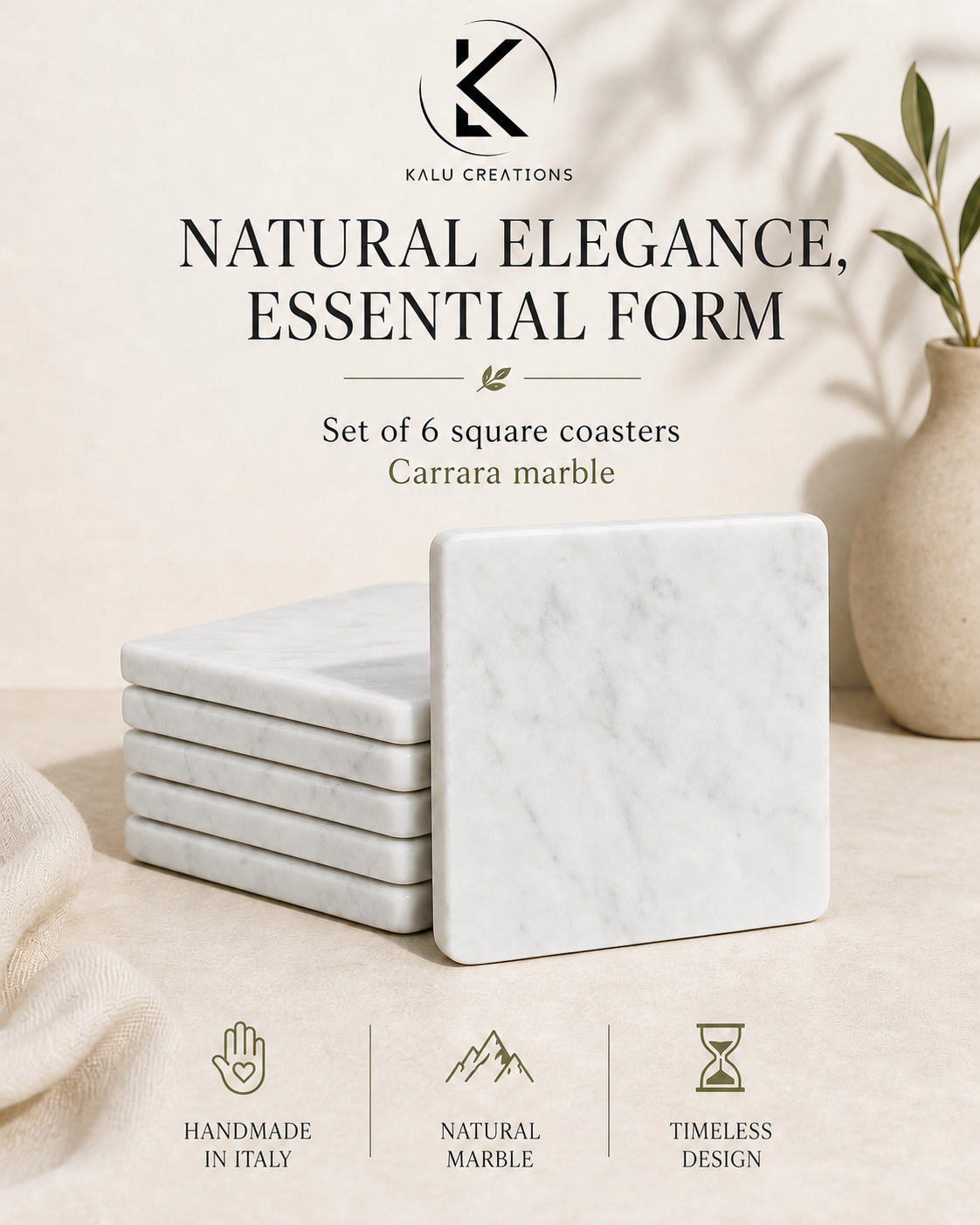 Natural elegance, essential form