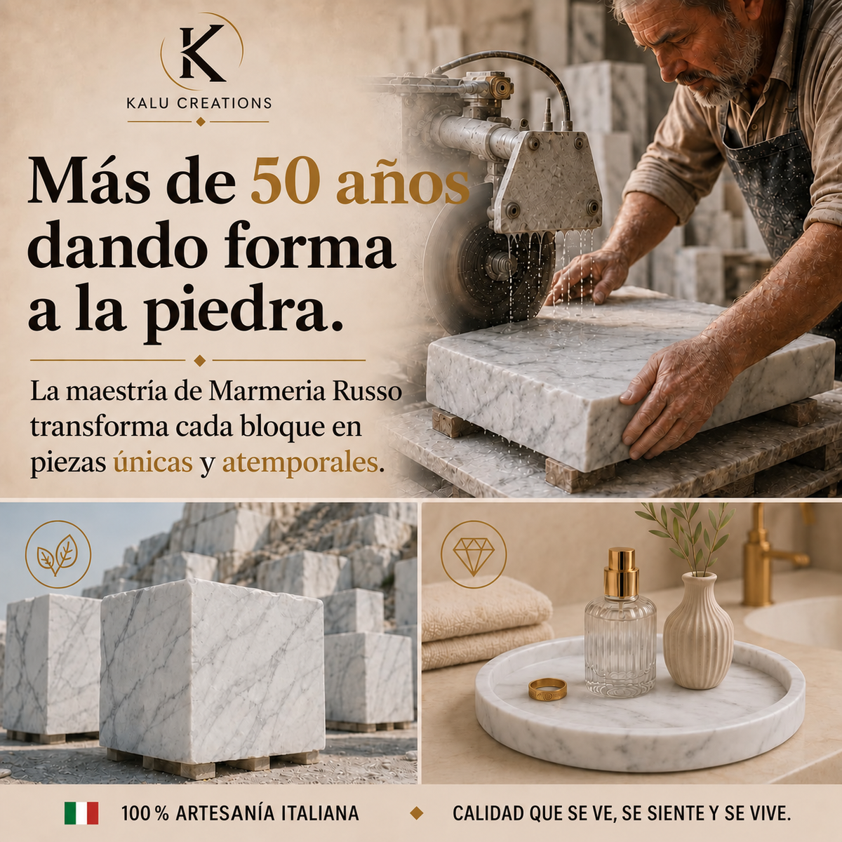 KALU Creations: más de 50 años de artesanía italiana