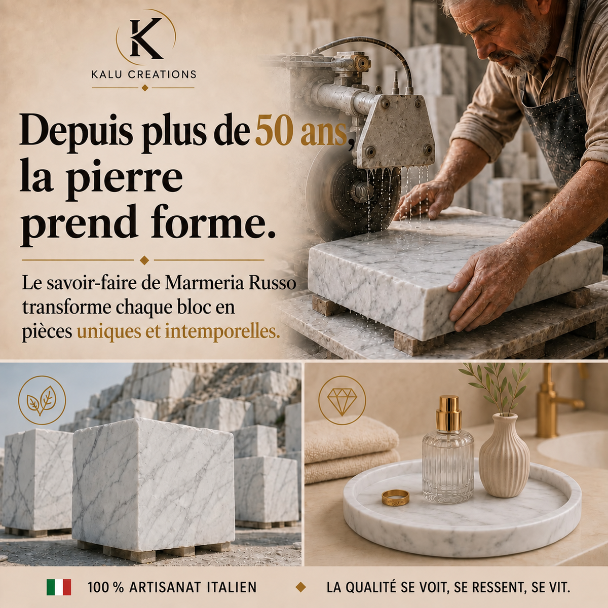 KALU Creations : plus de 50 ans de savoir-faire italien
