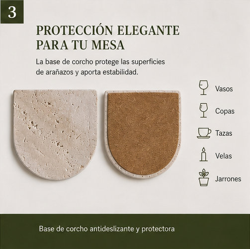 Protección elegante para tu mesa