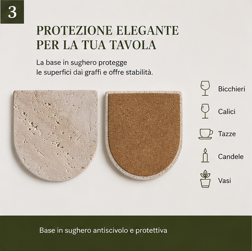 Protezione elegante per la tavola