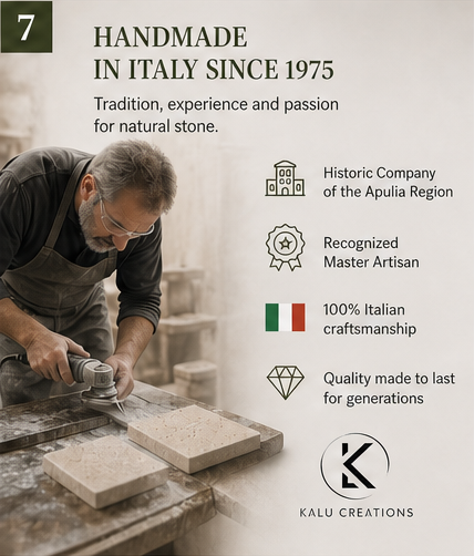 Handmade in Italy since 1975
