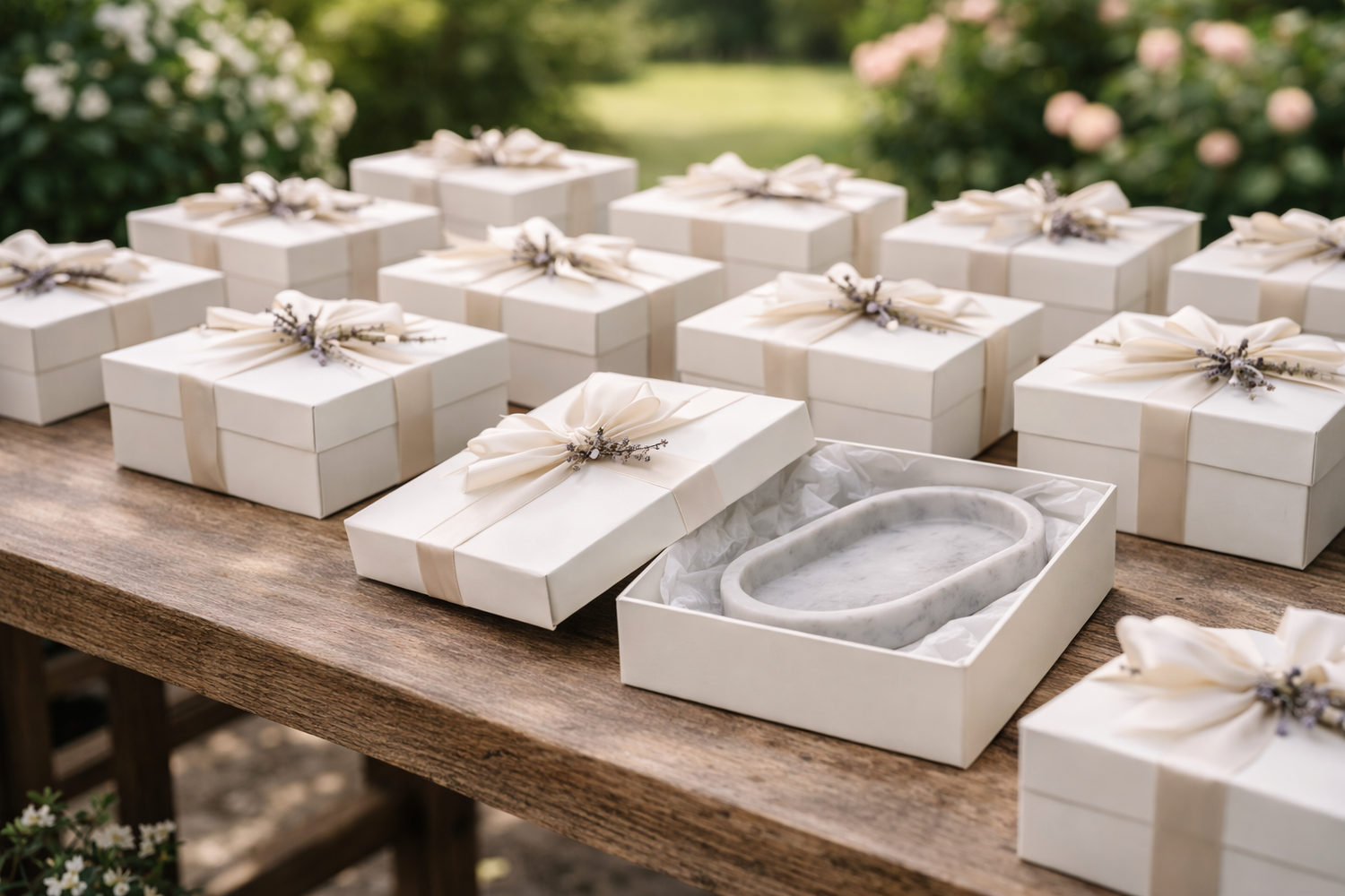 Bomboniere artigianali in pietra naturale