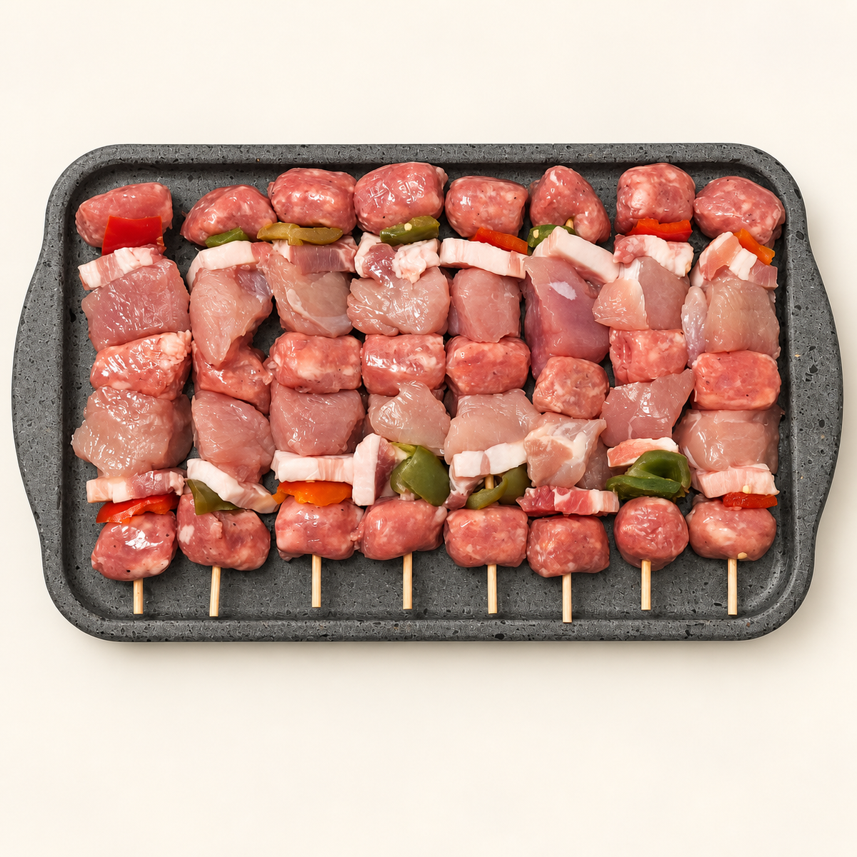Teglia in Pietra Lavica Scavata con Manici Integrati – 40×24×3 cm