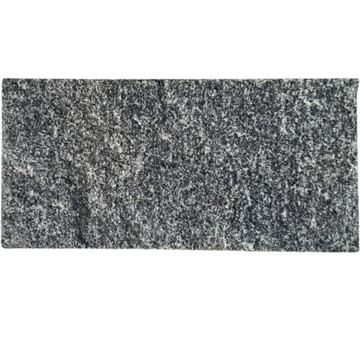 Mattonella Serizzo Nero 30×15×1,5 cm vista frontale