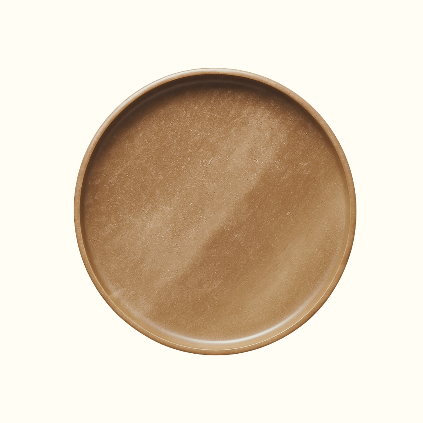 Plato Redondo de Piedra Natural Dolomia Ø 20 cm H 2 cm – Bandeja Decorativa Elegante para Casa, Baño o Cocina – Organizador Hecho a Mano | Kalu Creations