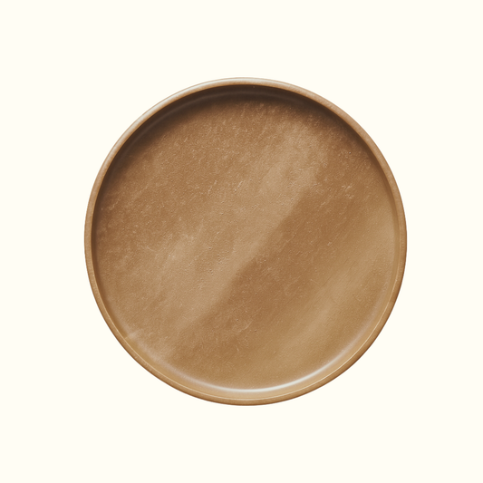 Piatto Rotondo in Pietra Naturale Dolomia Ø 20 cm H 2 cm – Vassoio Decorativo Elegante per Casa, Bagno o Cucina – Portaoggetti Fatto a Mano – Kalu Creations