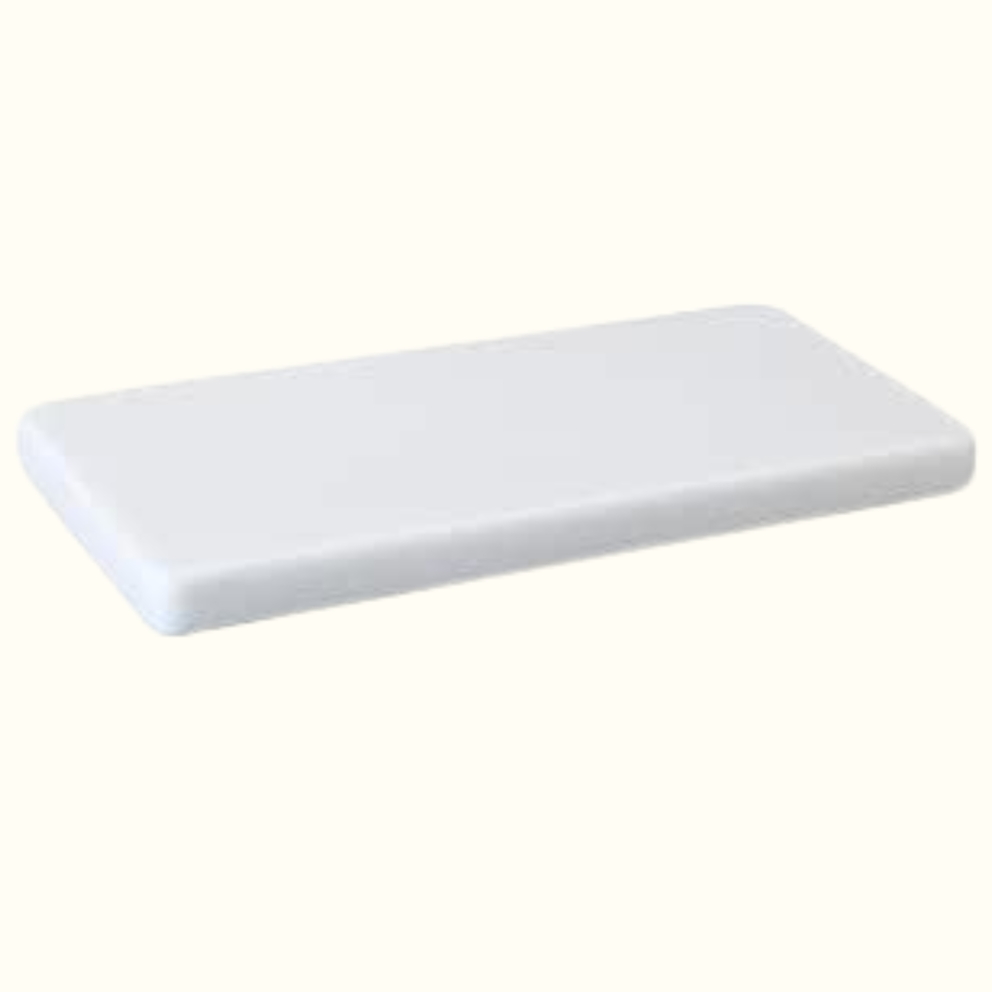 Rectangular white marble cutting board, handcrafted in Italy