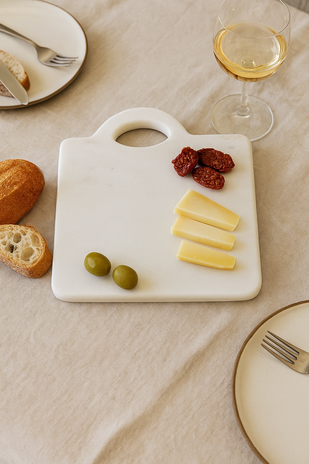 Tagliere in pietra naturale Made in Italy per sushi, antipasti e aperitivi