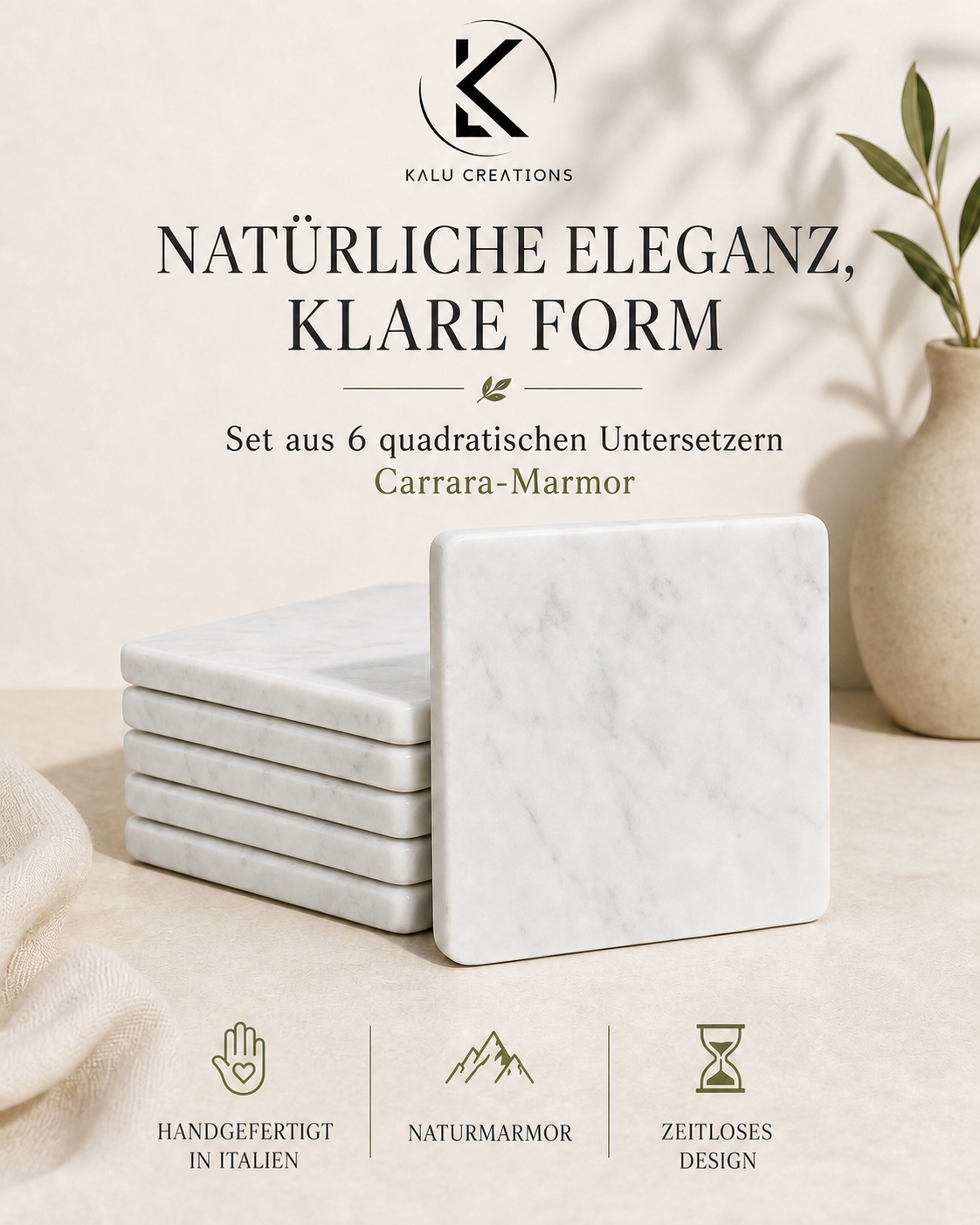 Natürliche Eleganz, klare Form