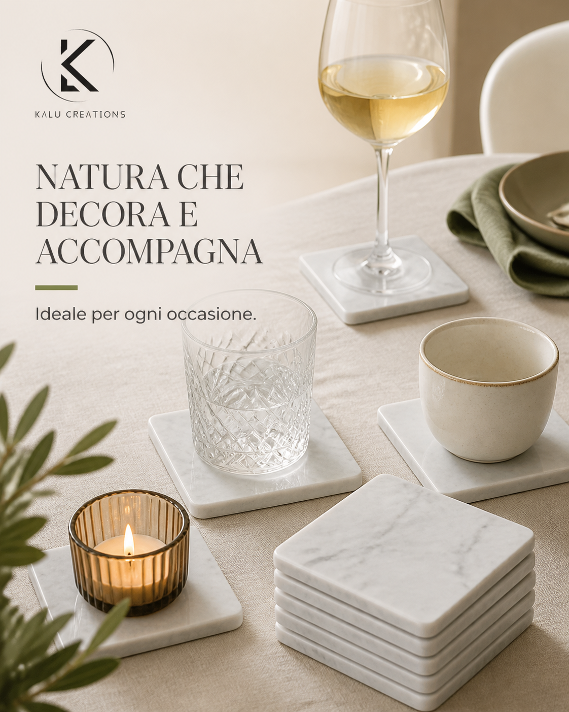 Natura che decora e accompagna
