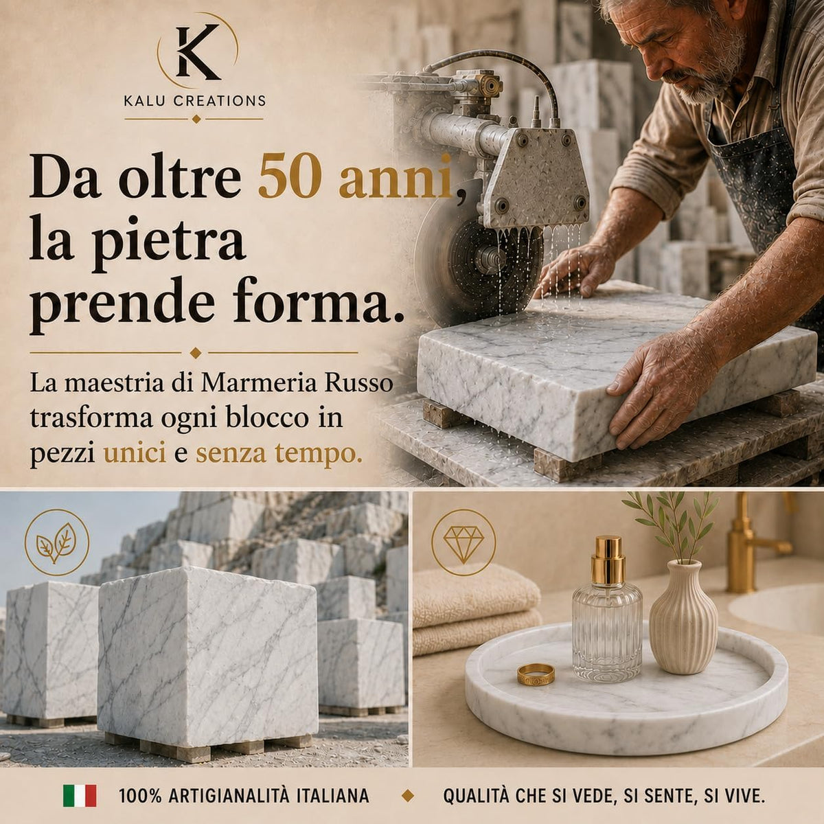 KALU Creations: oltre 50 anni di artigianato italiano